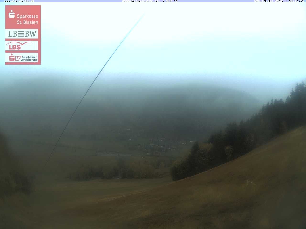 Archived image Webcam Top station Moesle