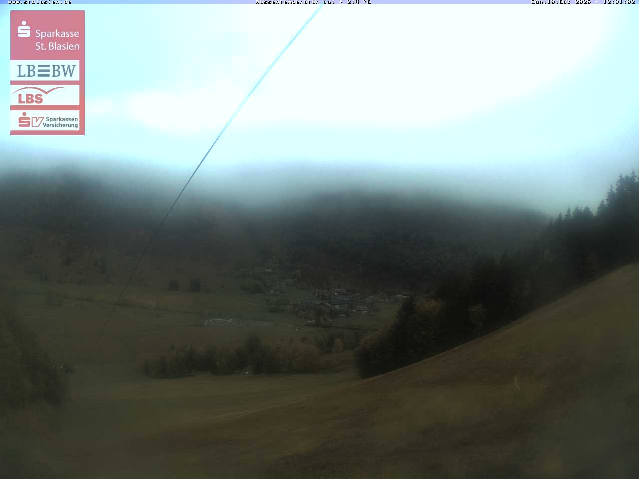 Archived image Webcam Top station Moesle