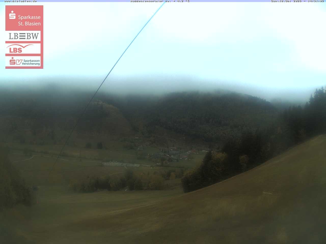 Archived image Webcam Top station Moesle