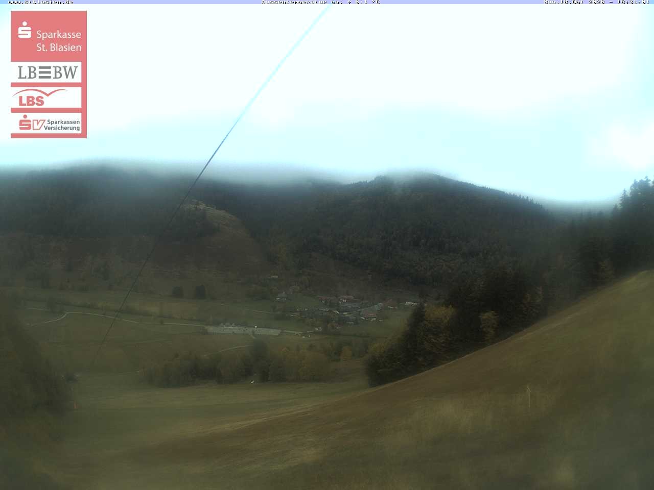 Archived image Webcam Top station Moesle