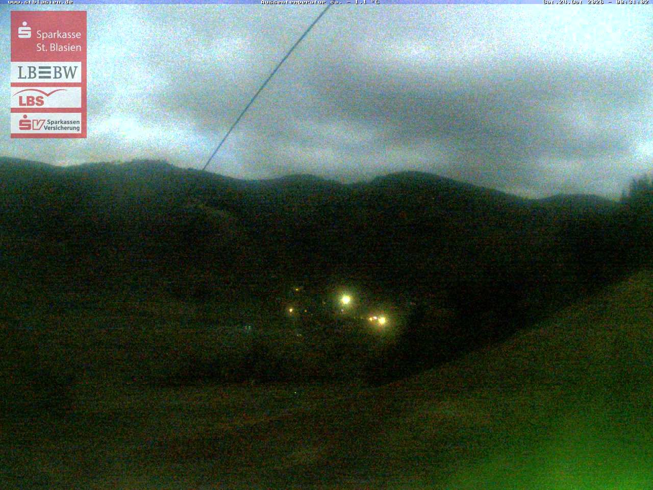 Archived image Webcam Top station Moesle