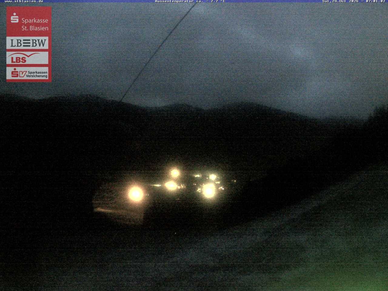 Archived image Webcam Top station Moesle
