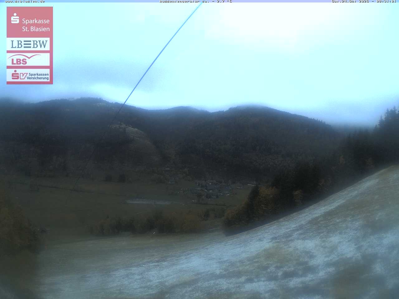 Archived image Webcam Top station Moesle