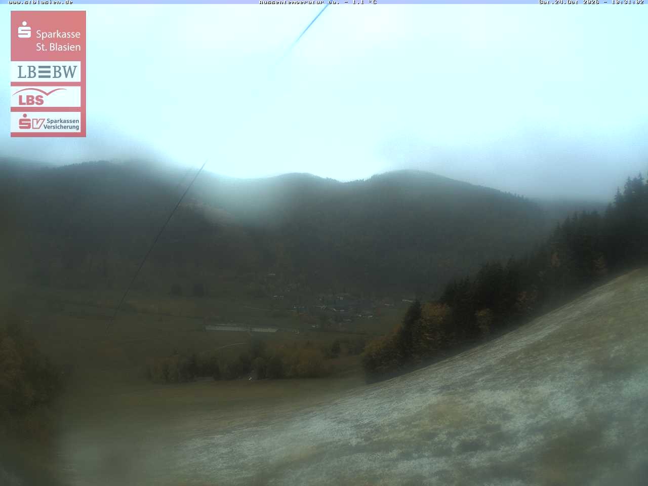 Archived image Webcam Top station Moesle