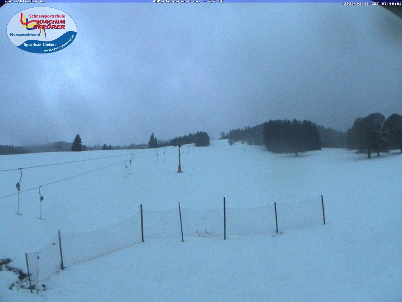 Archiv Foto Webcam Skilift Schwinbach