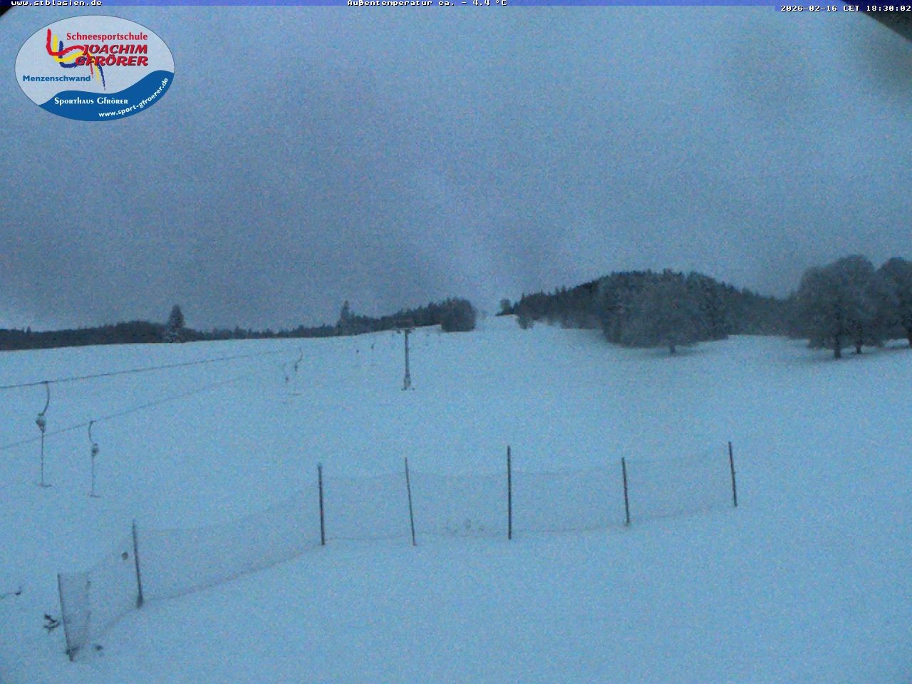 Archiv Foto Webcam Skilift Schwinbach