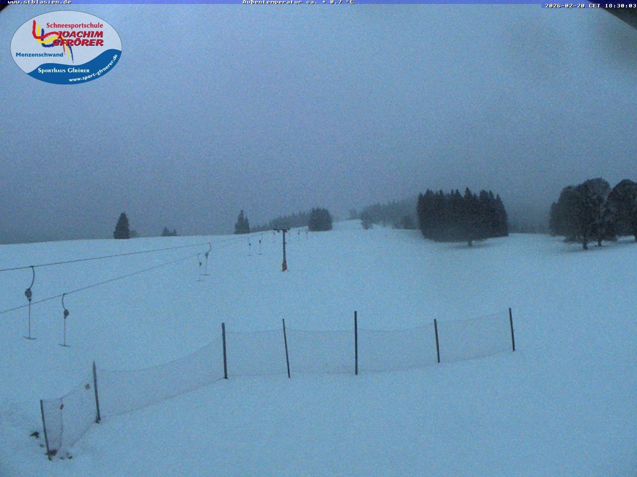 Archiv Foto Webcam Skilift Schwinbach
