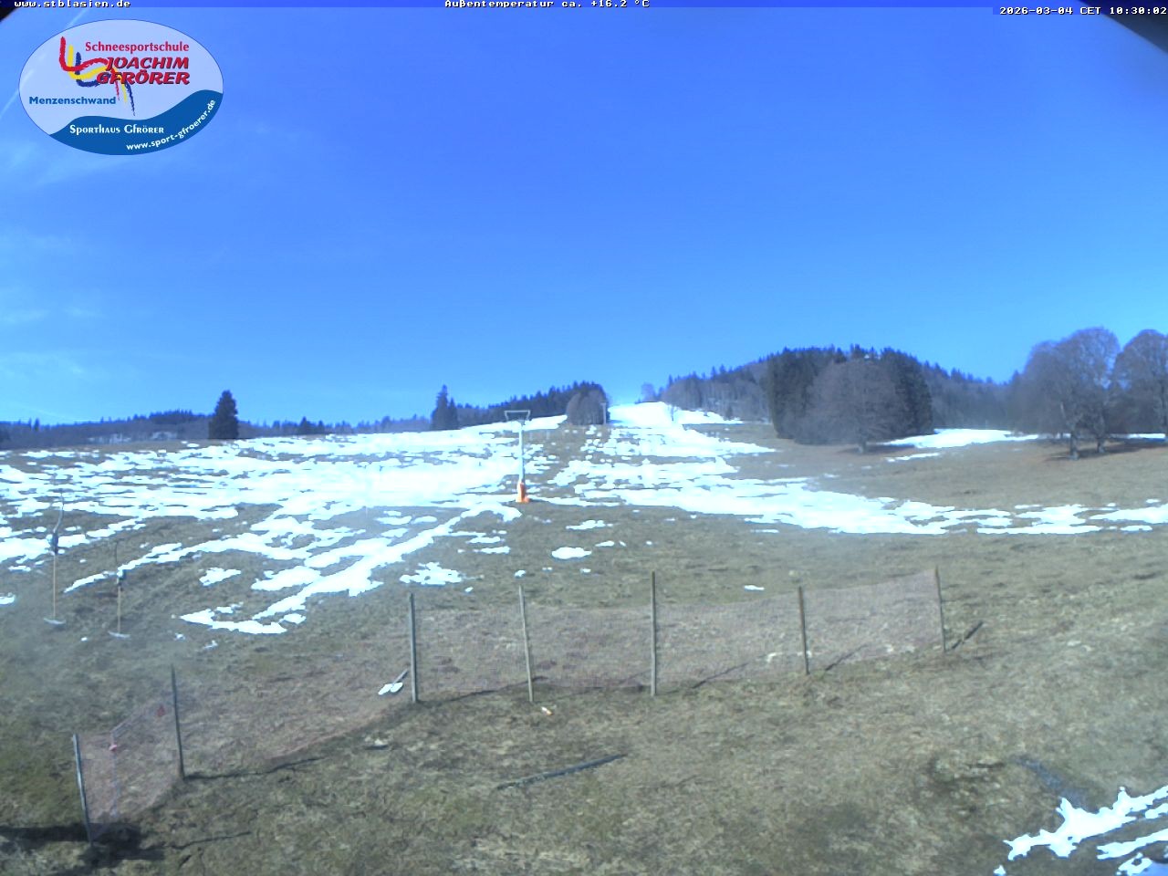 Archiv Foto Webcam Skilift Schwinbach