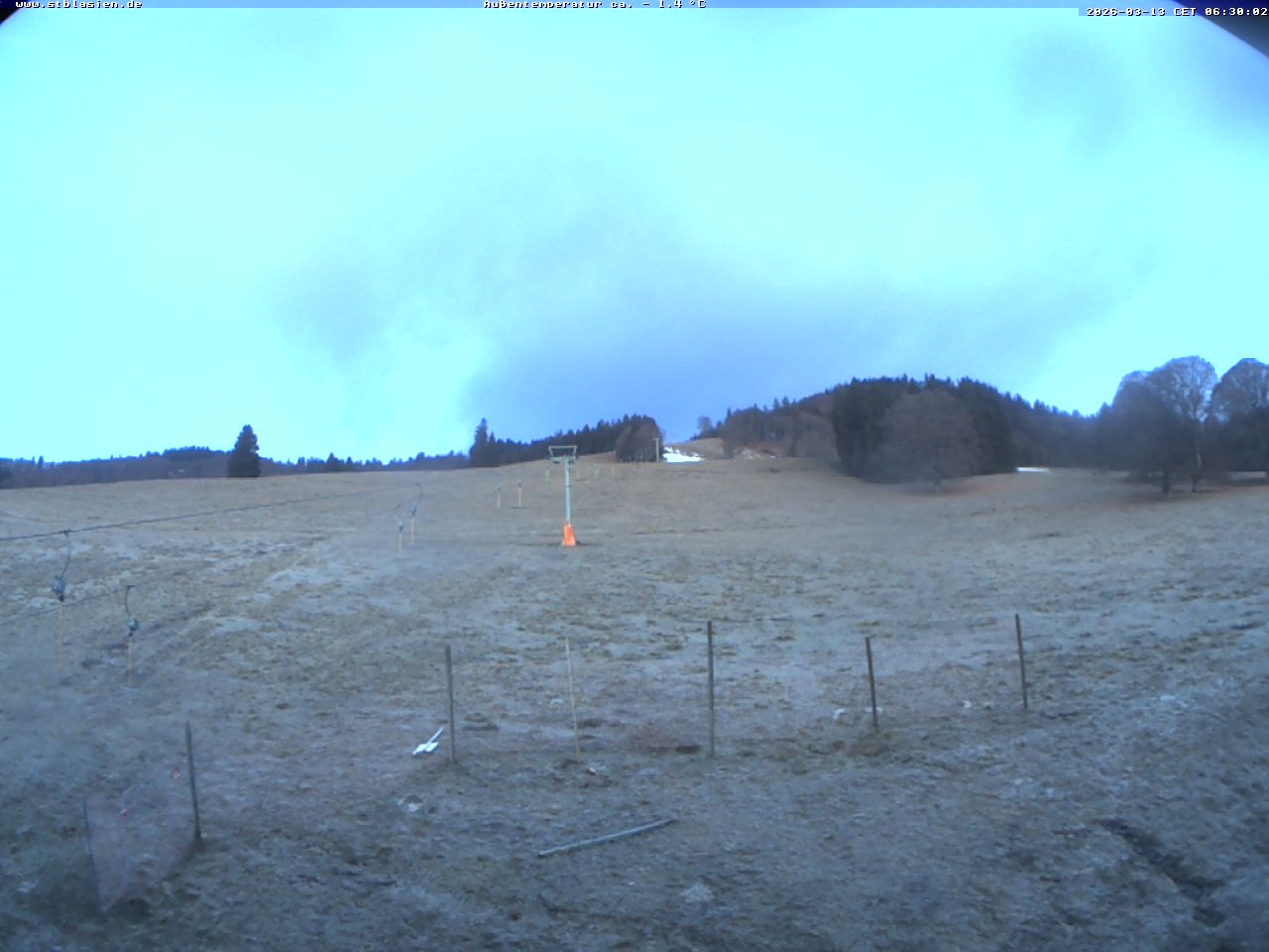 Archived image Webcam Ski lift Schwinbach