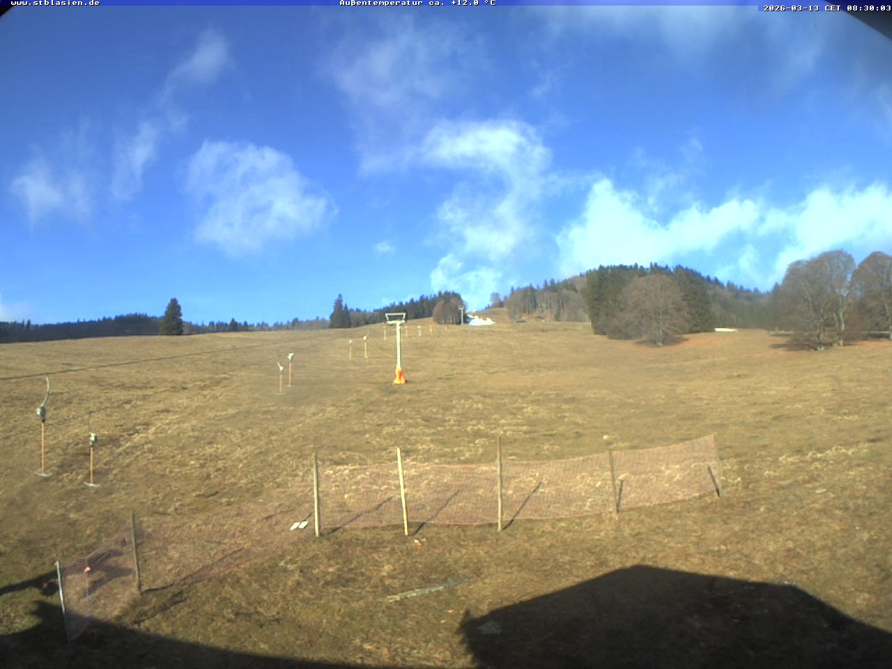 Archived image Webcam Ski lift Schwinbach