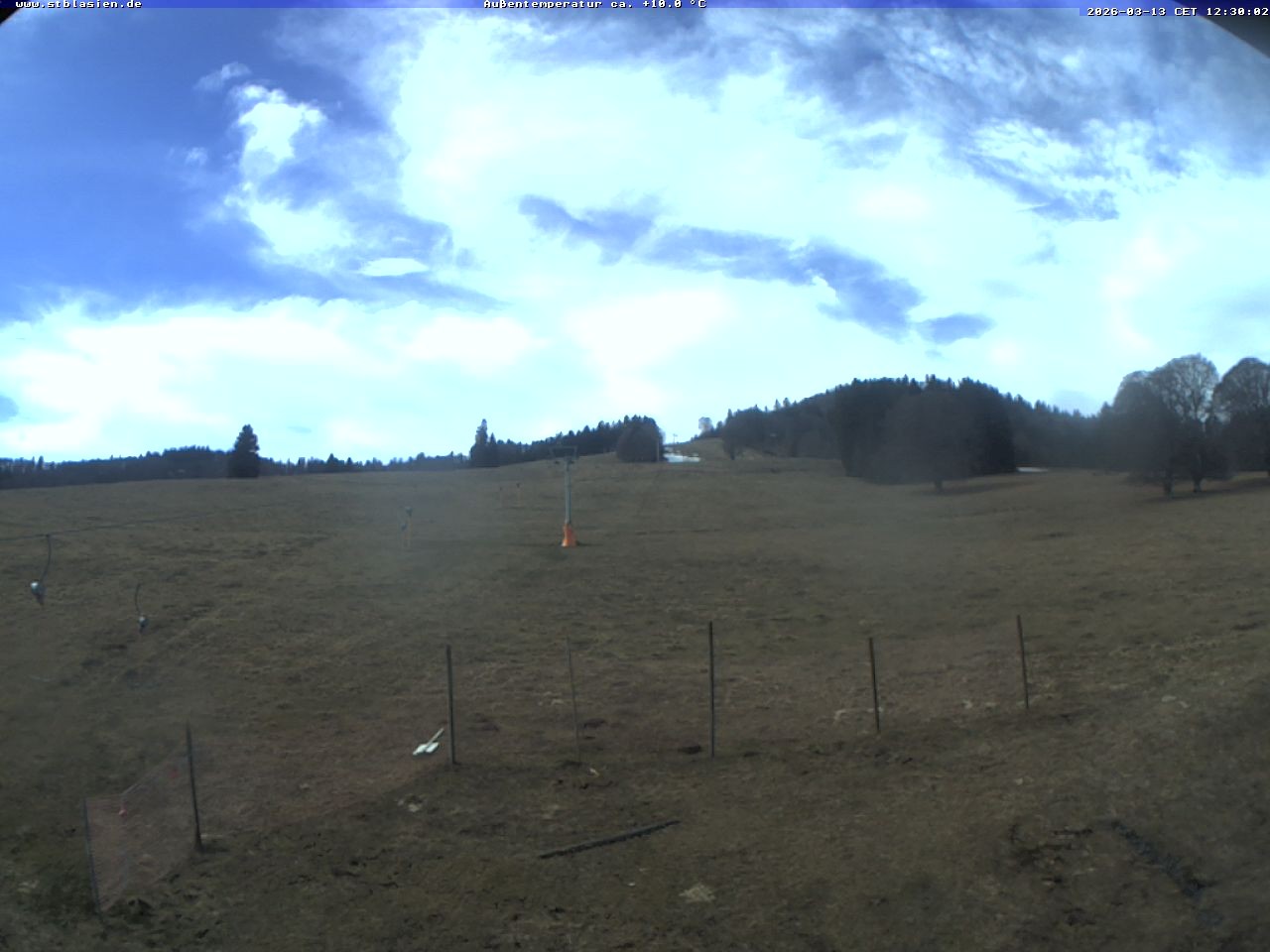 Archived image Webcam Ski lift Schwinbach