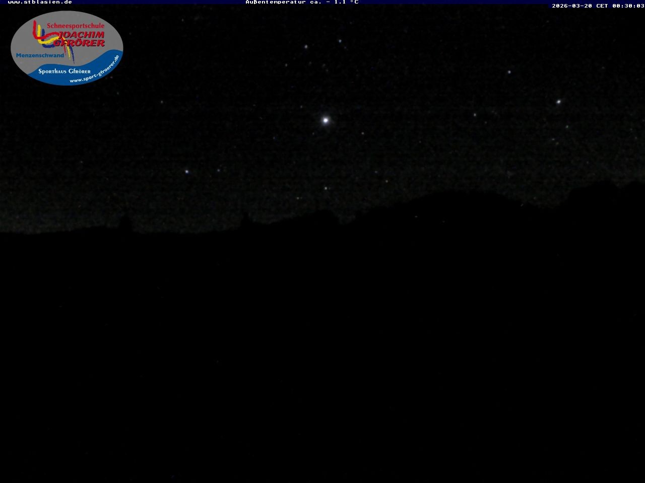 Archived image Webcam Ski lift Schwinbach