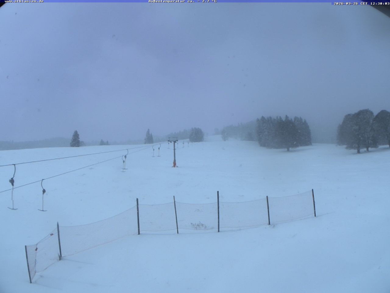 Archiv Foto Webcam Skilift Schwinbach