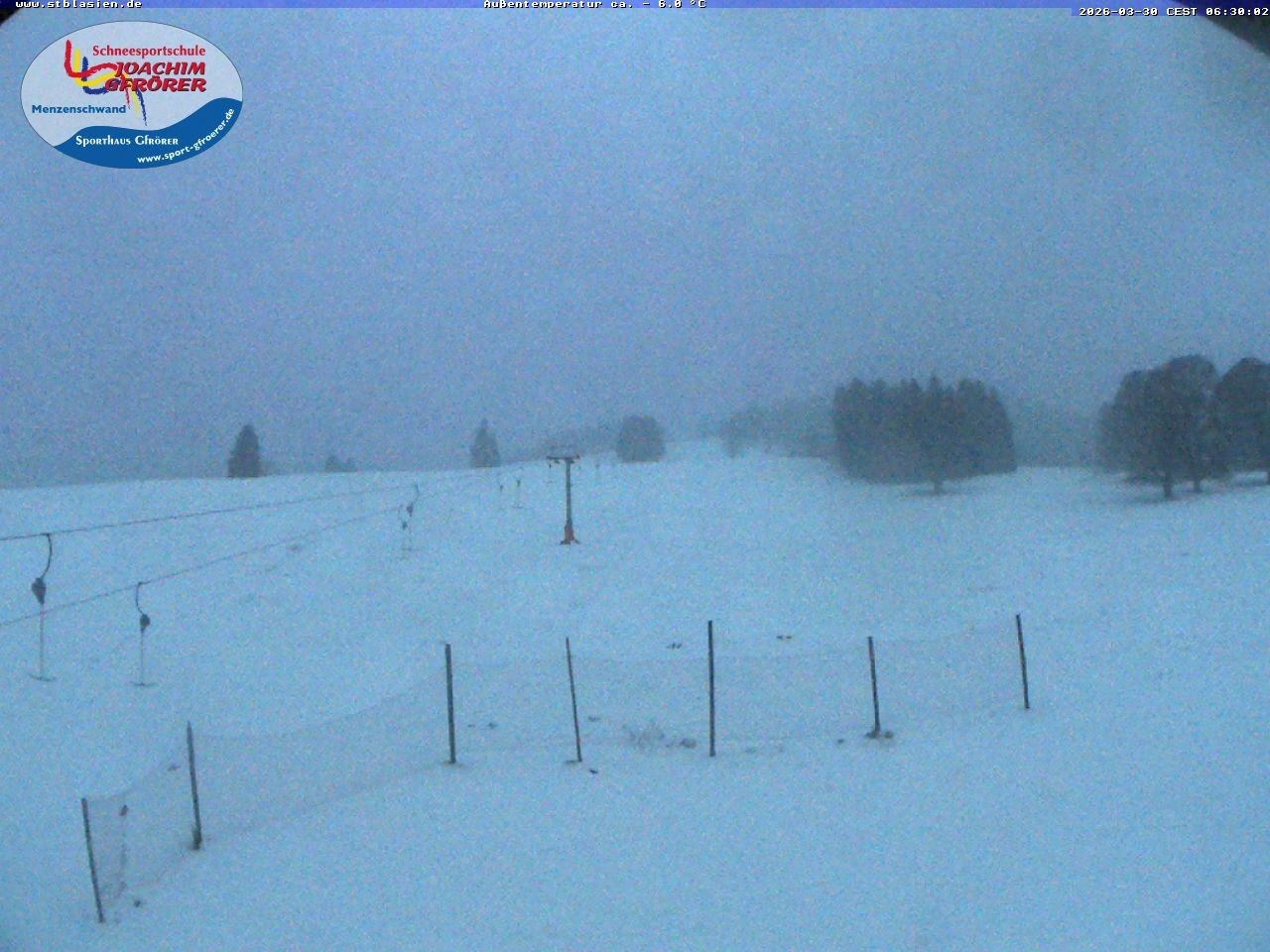 Archiv Foto Webcam Skilift Schwinbach