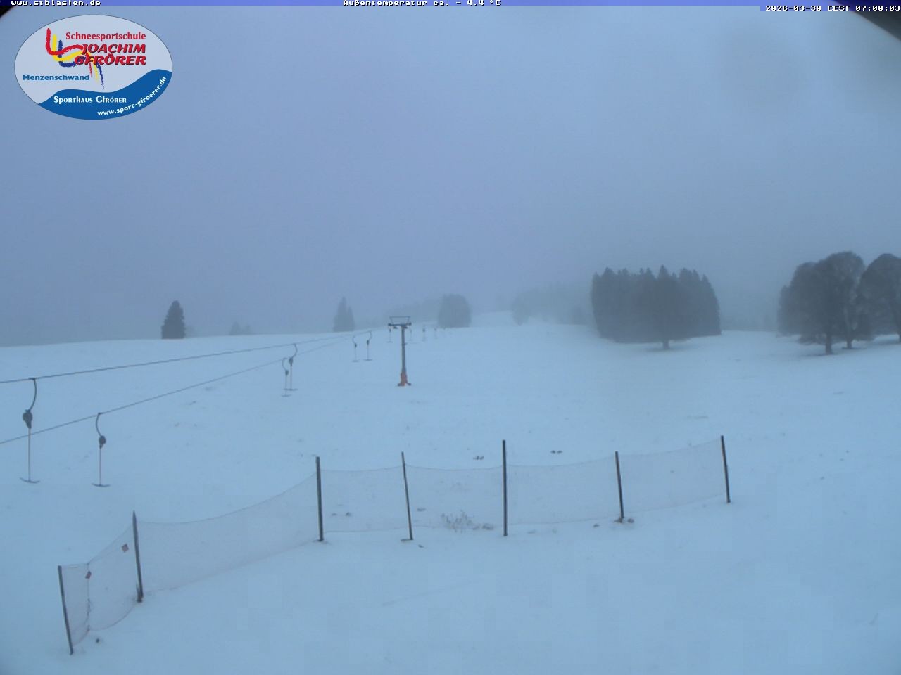 Archiv Foto Webcam Skilift Schwinbach