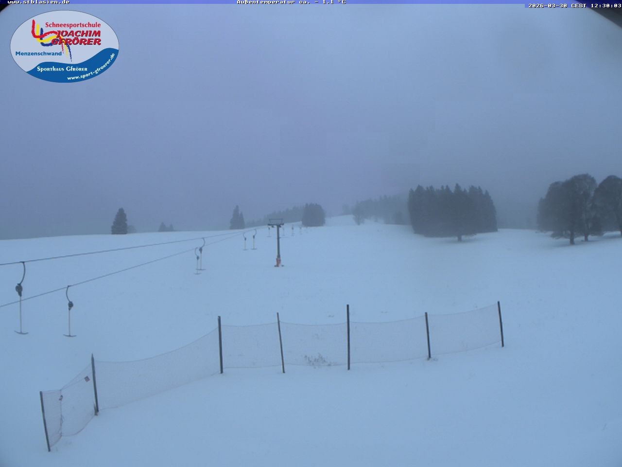 Archiv Foto Webcam Skilift Schwinbach