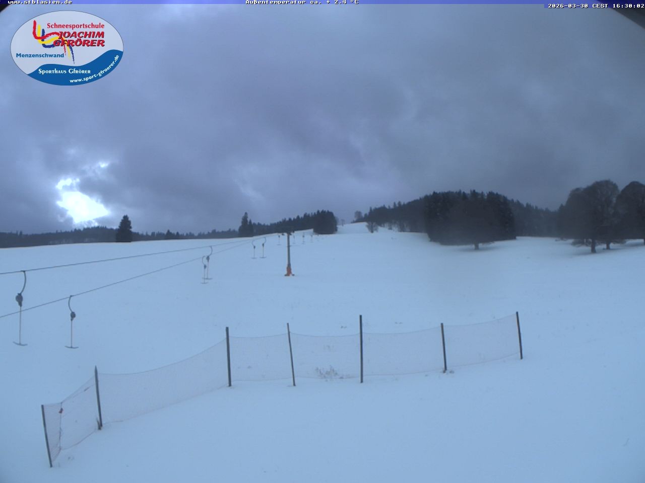 Archiv Foto Webcam Skilift Schwinbach