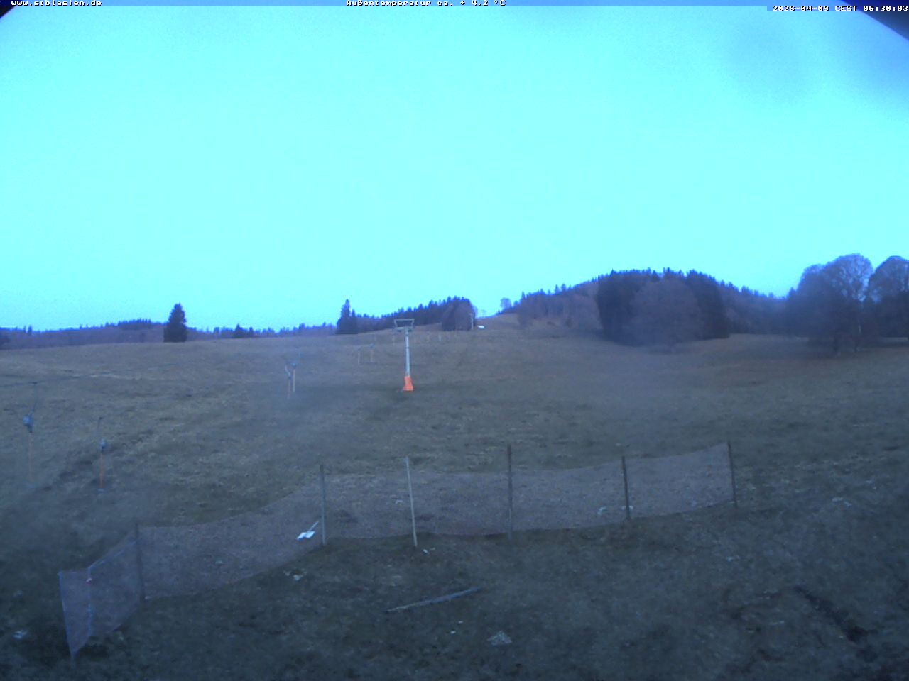 Archived image Webcam Ski lift Schwinbach