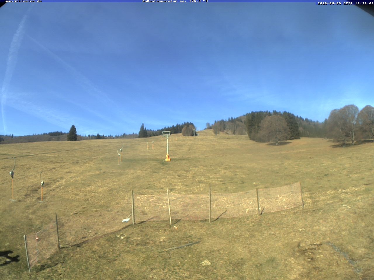 Archived image Webcam Ski lift Schwinbach