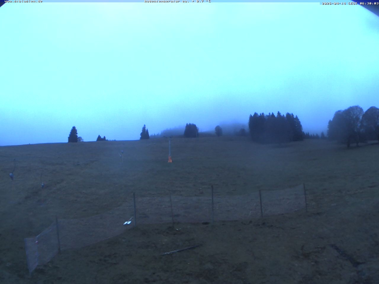 Archived image Webcam Ski lift Schwinbach