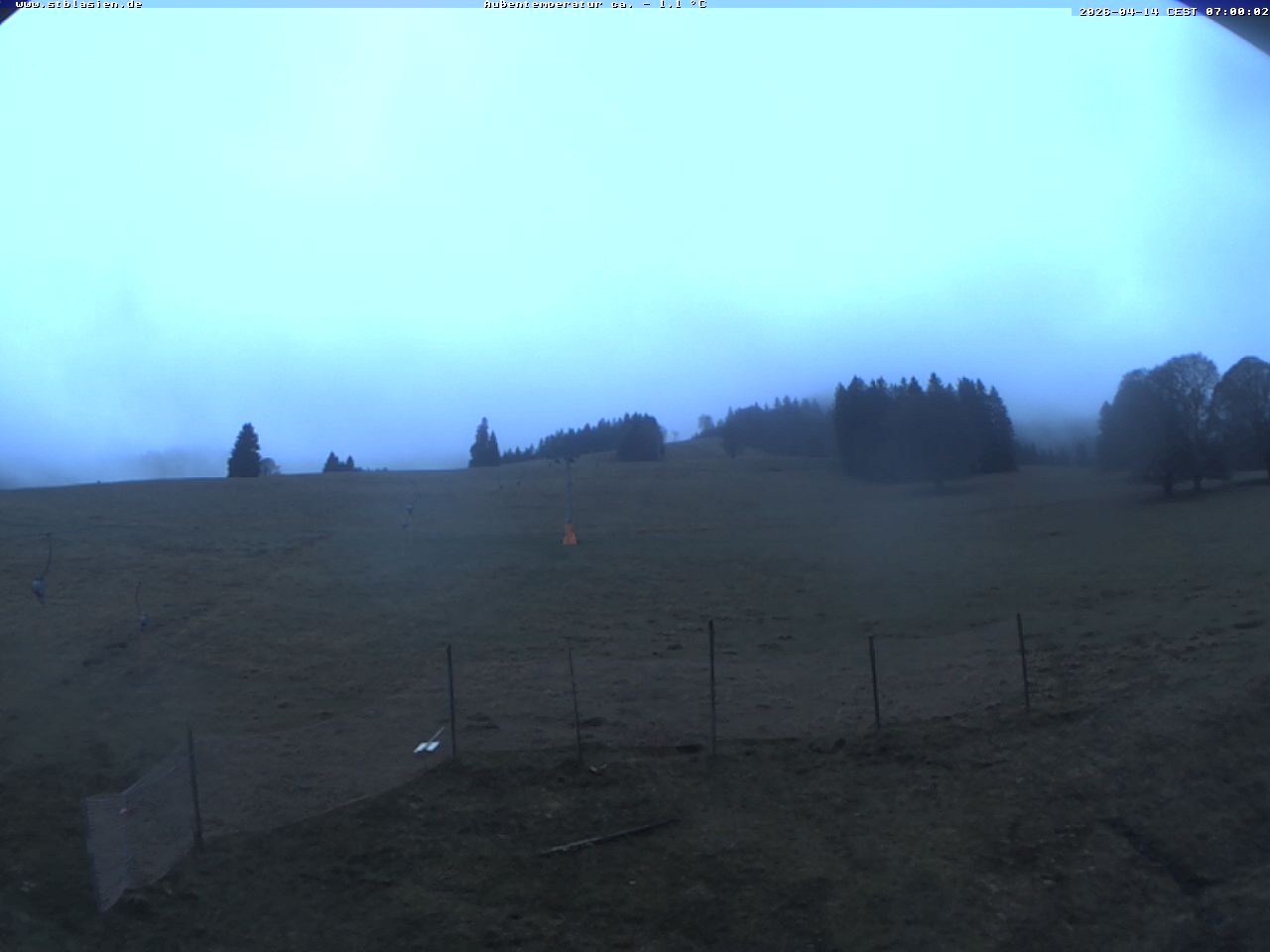 Archived image Webcam Ski lift Schwinbach