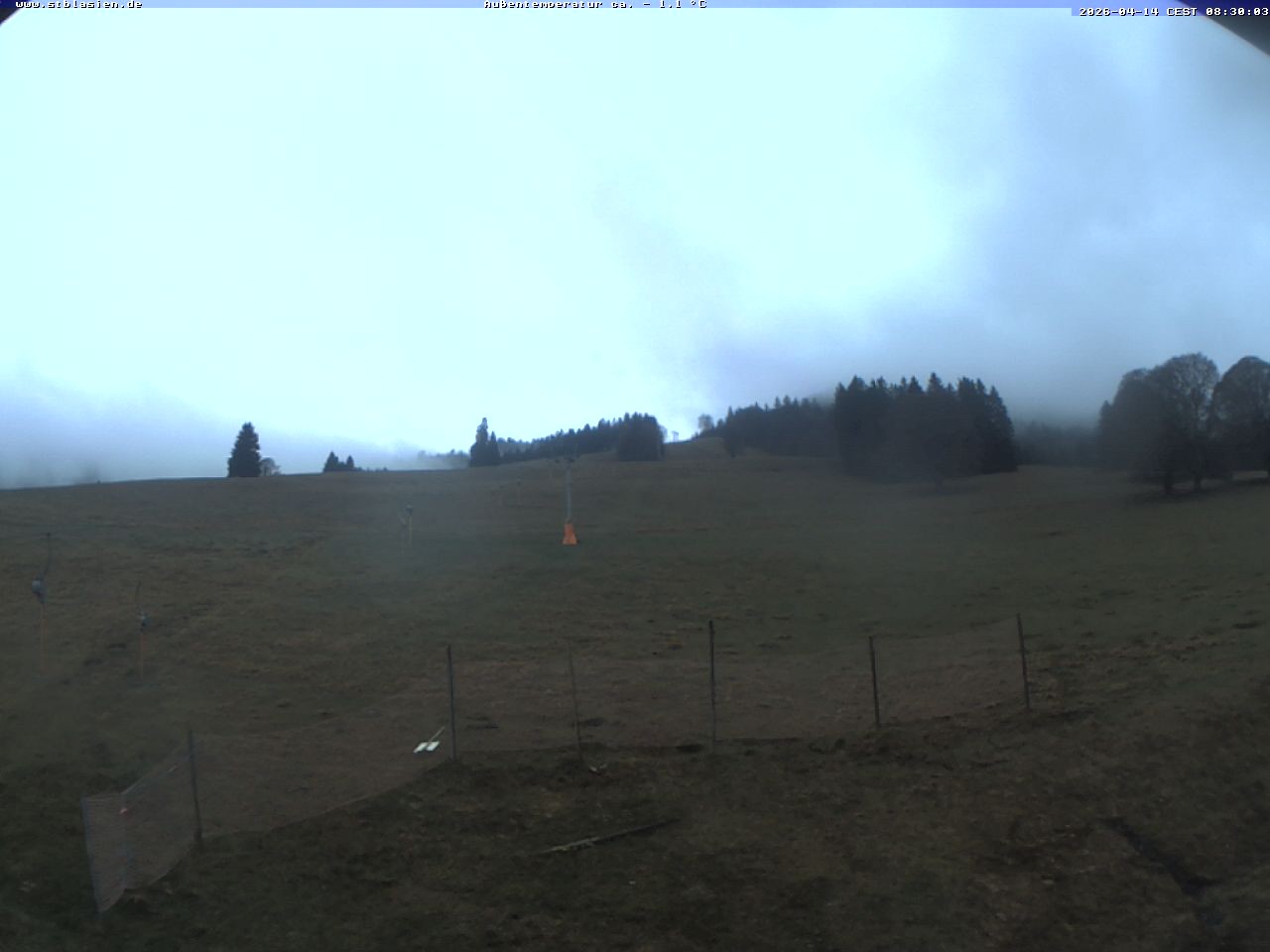 Archived image Webcam Ski lift Schwinbach