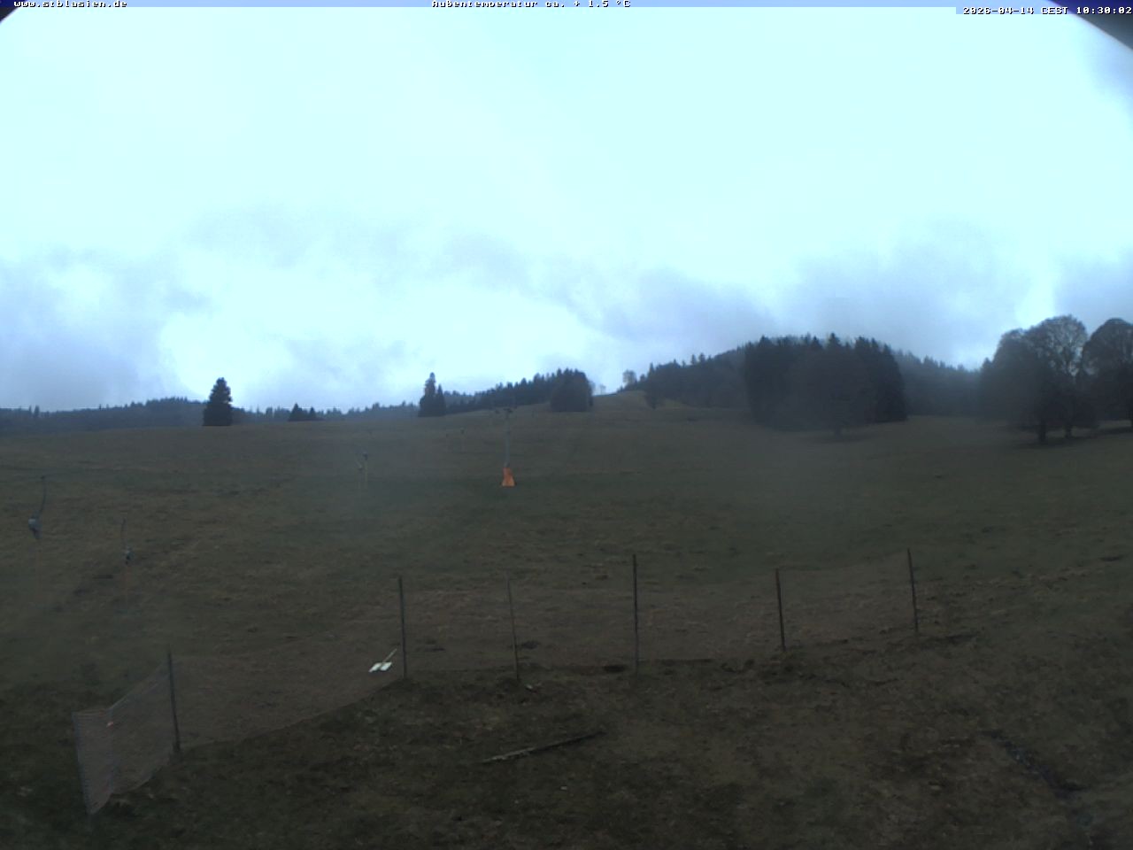 Archived image Webcam Ski lift Schwinbach