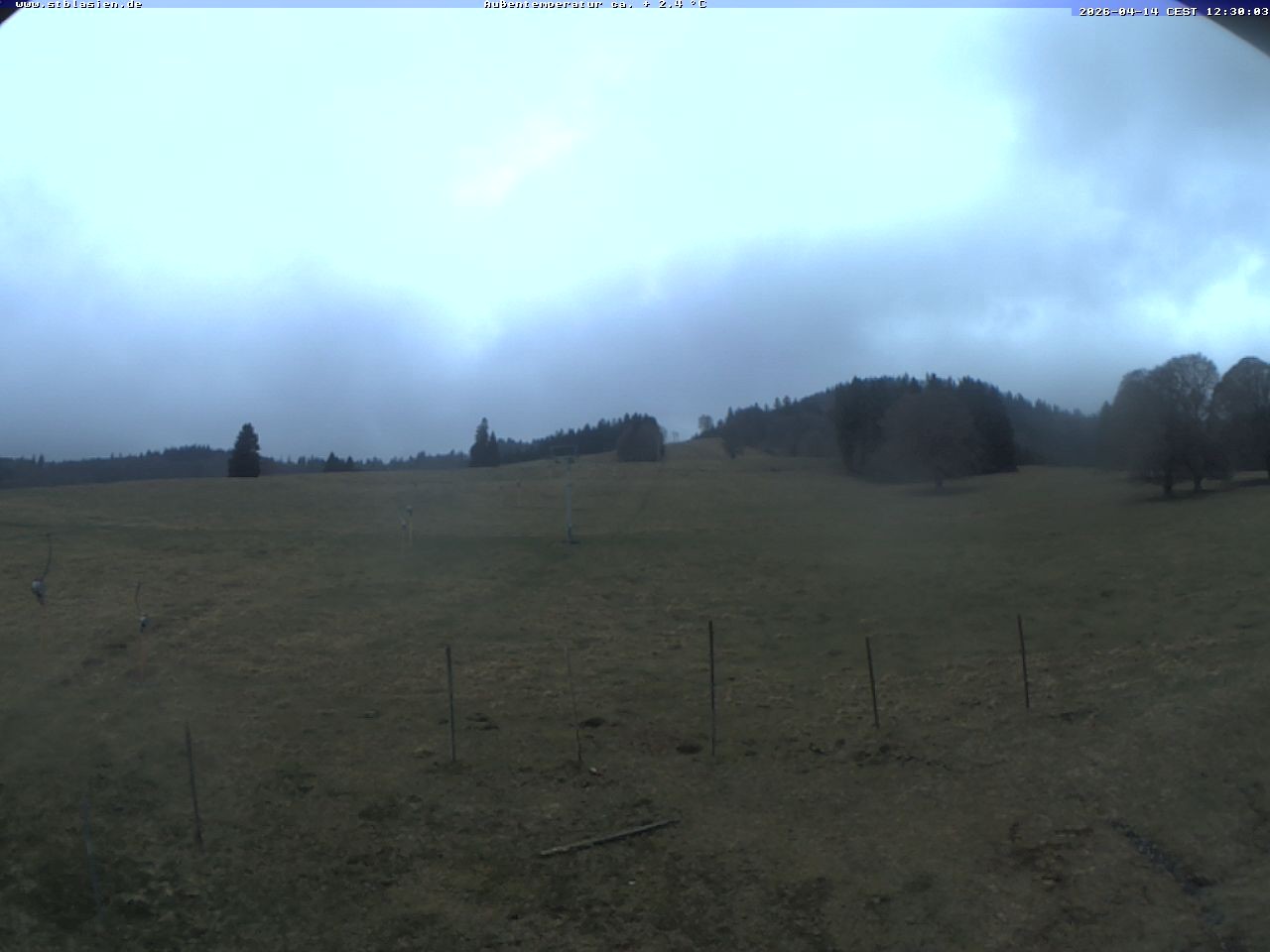 Archived image Webcam Ski lift Schwinbach