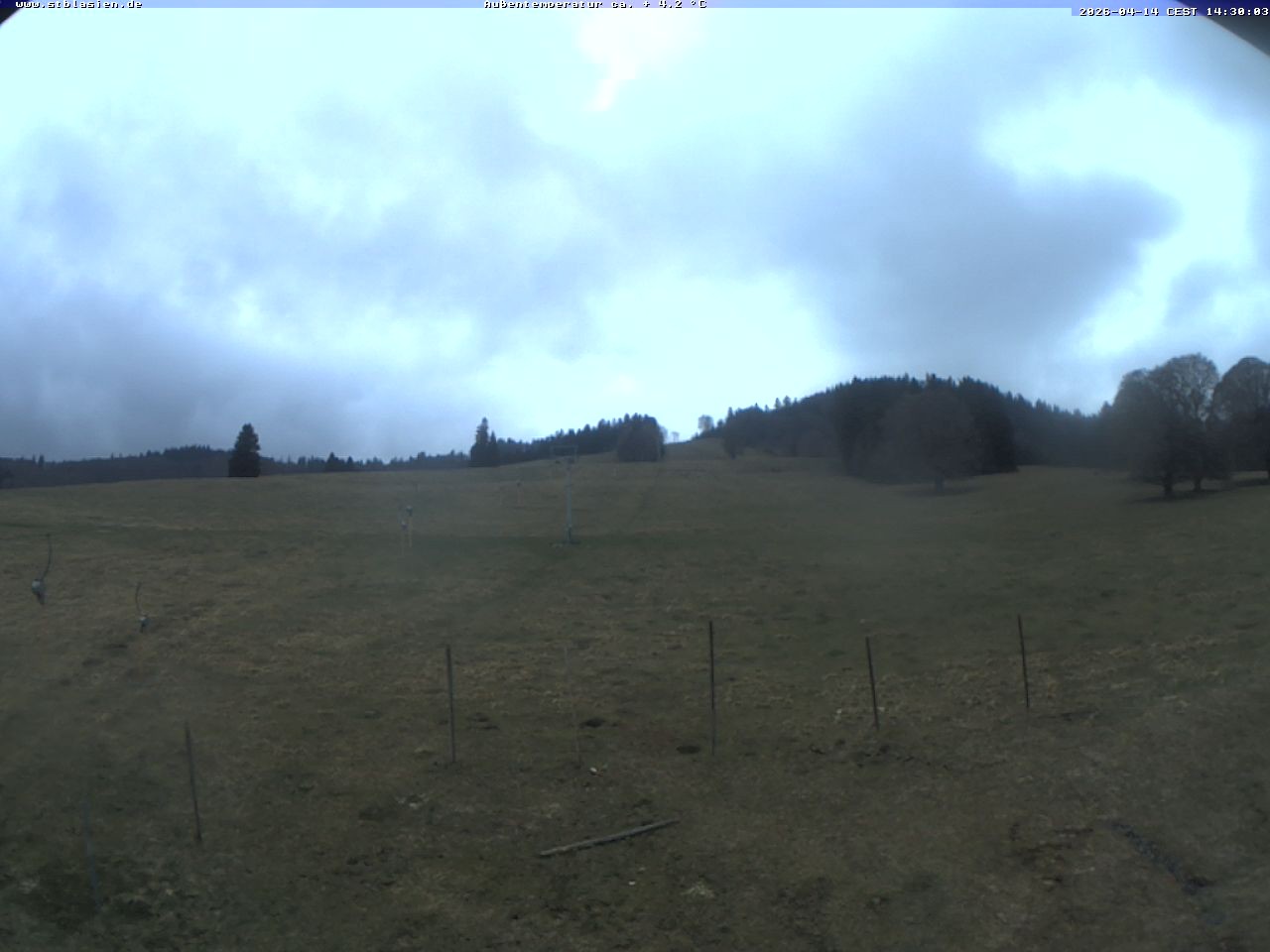 Archived image Webcam Ski lift Schwinbach