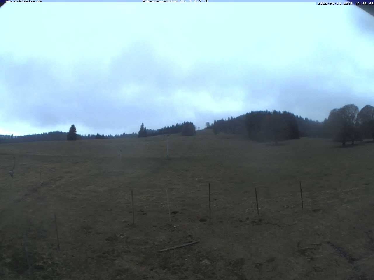 Archived image Webcam Ski lift Schwinbach