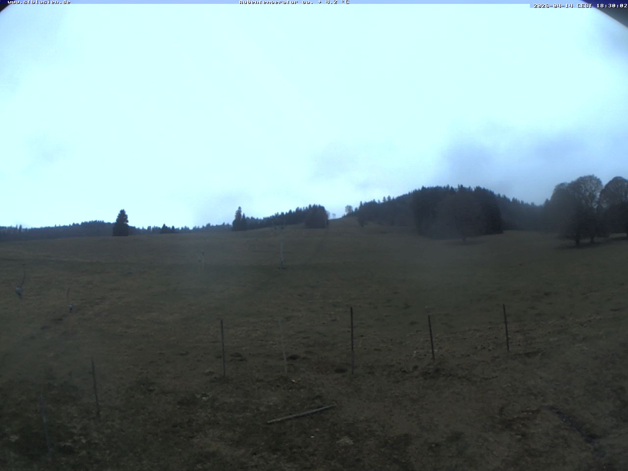 Archived image Webcam Ski lift Schwinbach