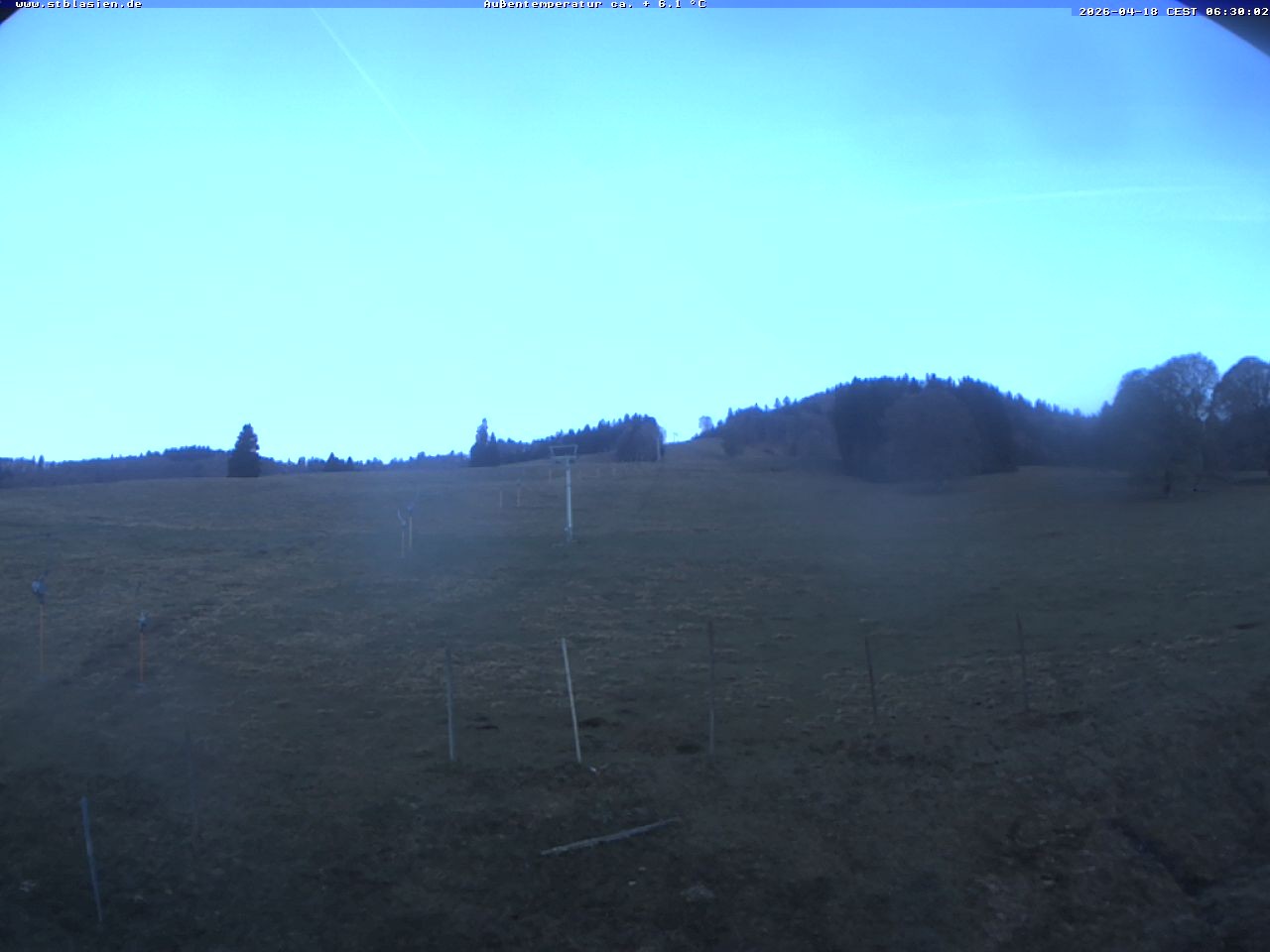 Archived image Webcam Ski lift Schwinbach