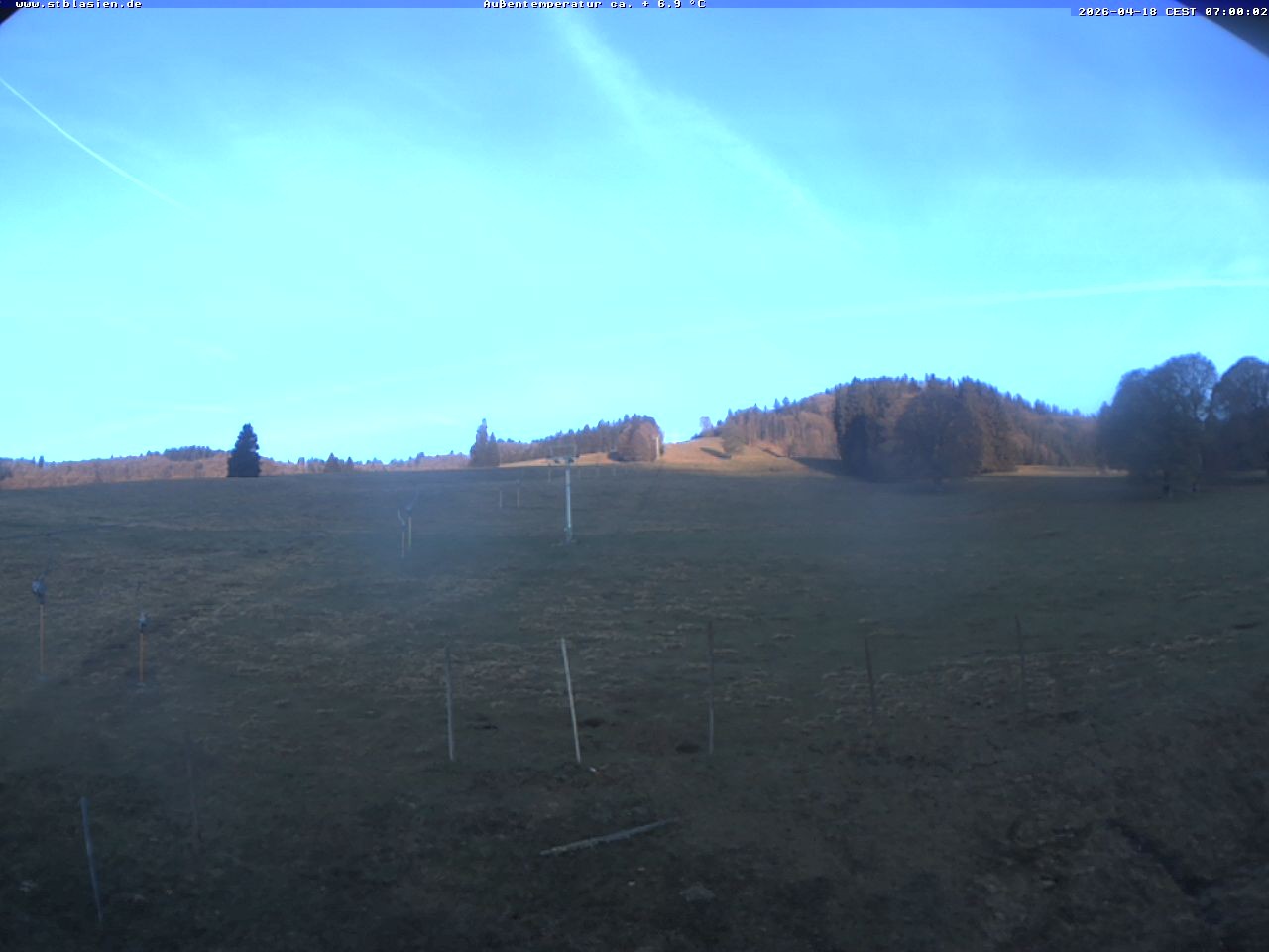 Archived image Webcam Ski lift Schwinbach