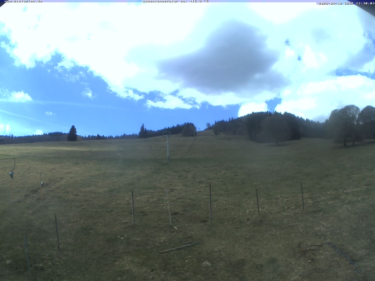 Archived image Webcam Ski lift Schwinbach