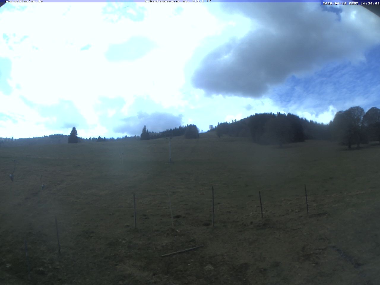 Archived image Webcam Ski lift Schwinbach