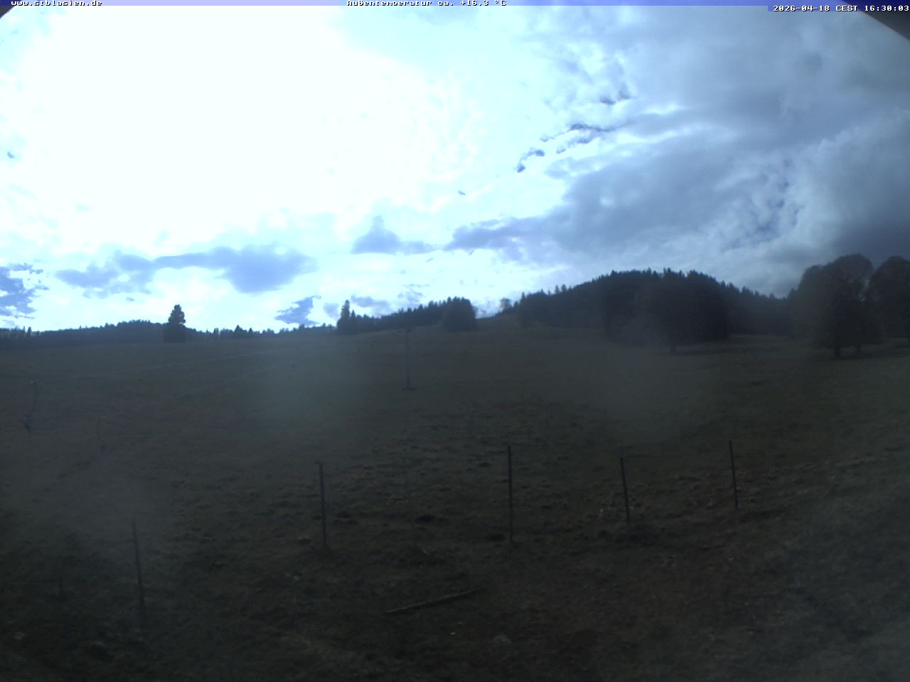 Archived image Webcam Ski lift Schwinbach