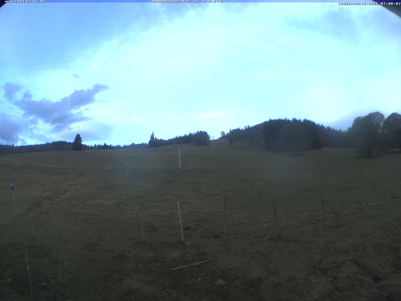 Archived image Webcam Ski lift Schwinbach