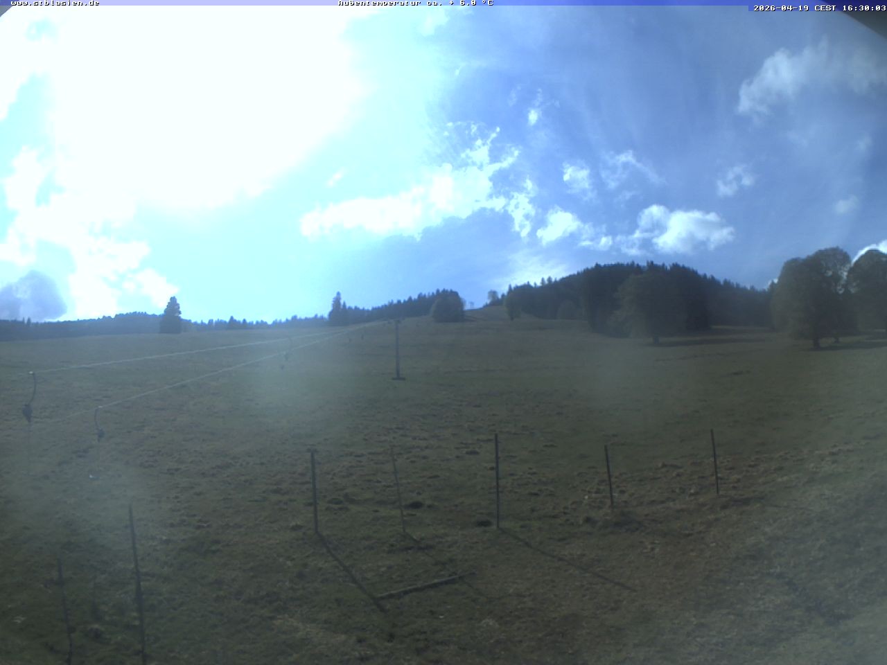 Archived image Webcam Ski lift Schwinbach