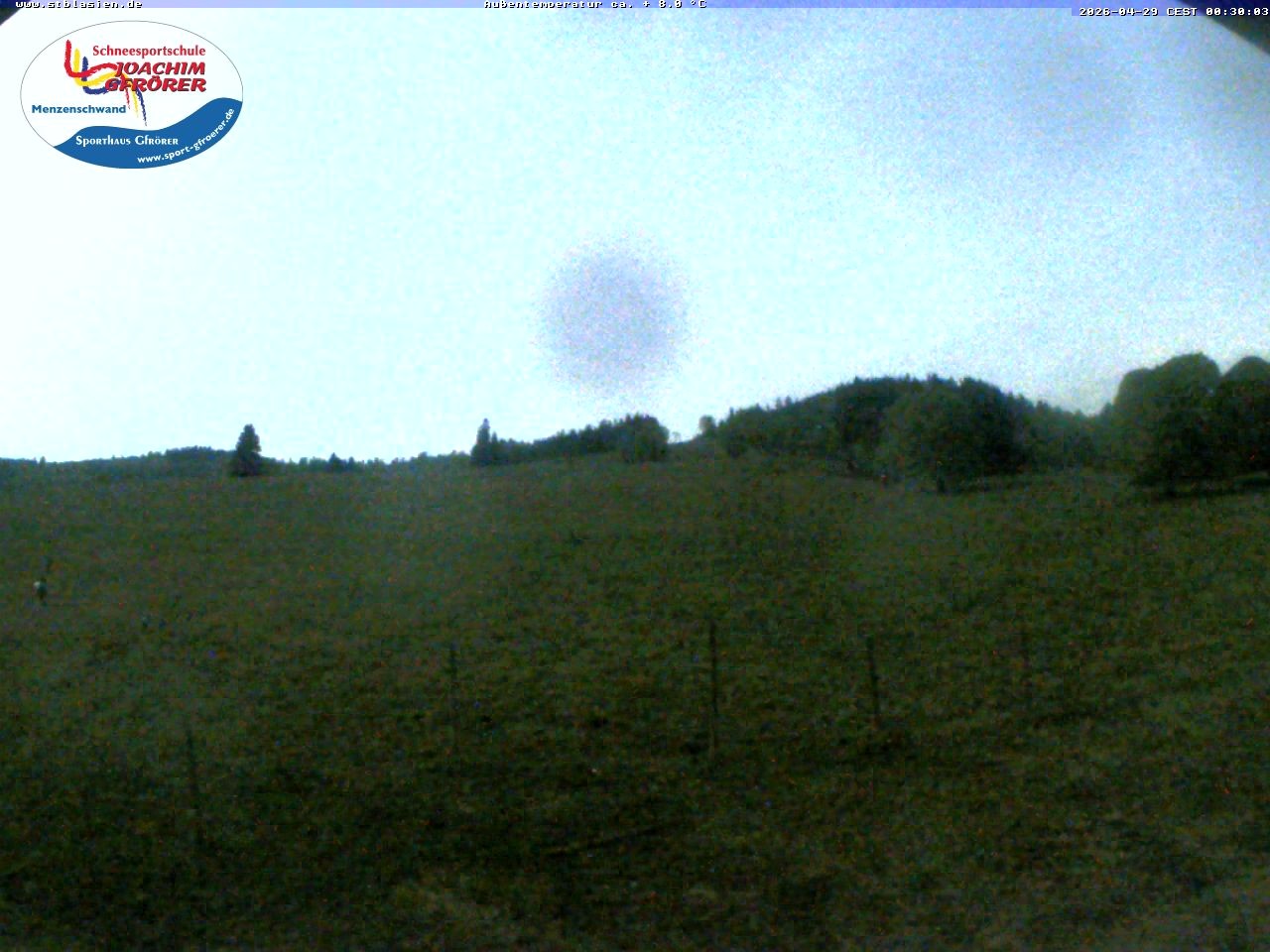 Archived image Webcam Ski lift Schwinbach