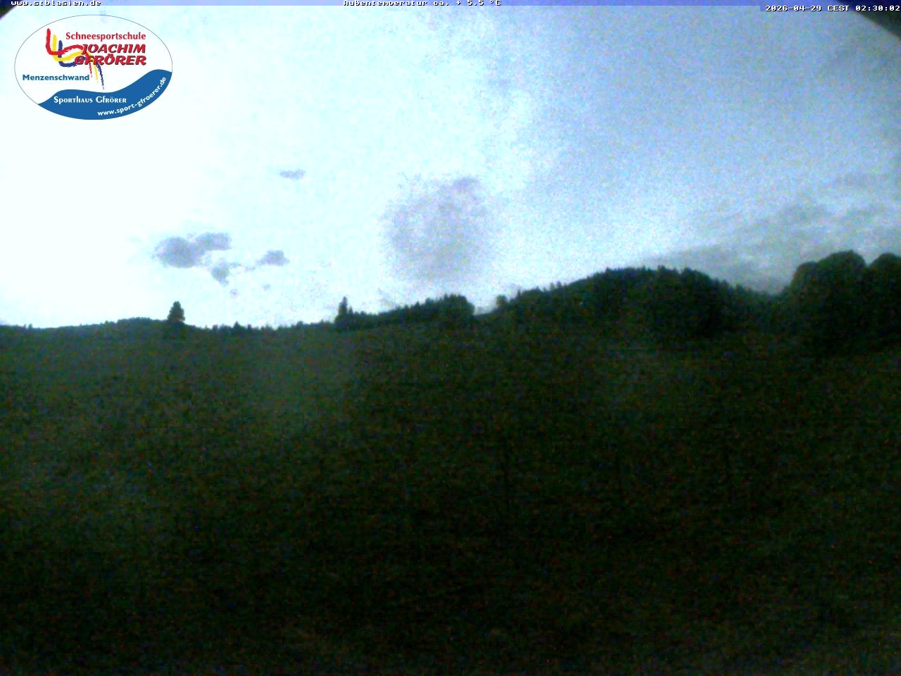 Archived image Webcam Ski lift Schwinbach
