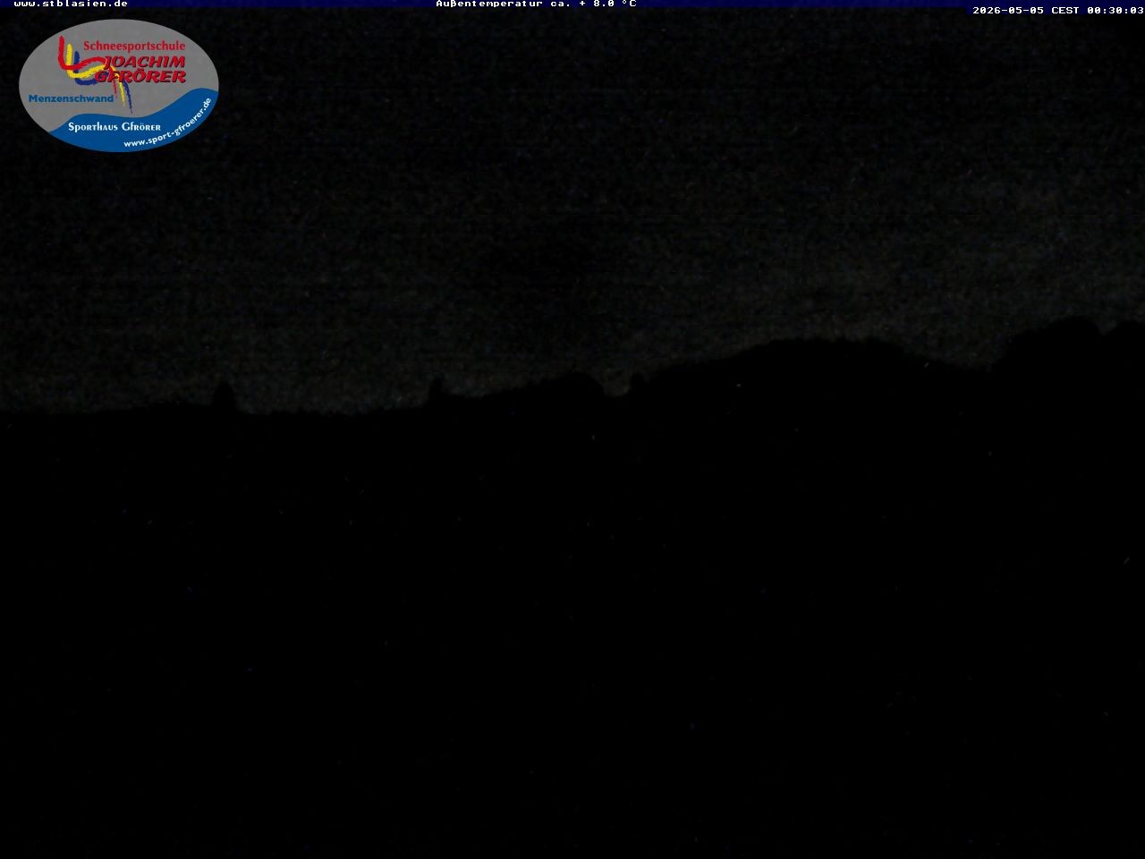 Archived image Webcam Ski lift Schwinbach