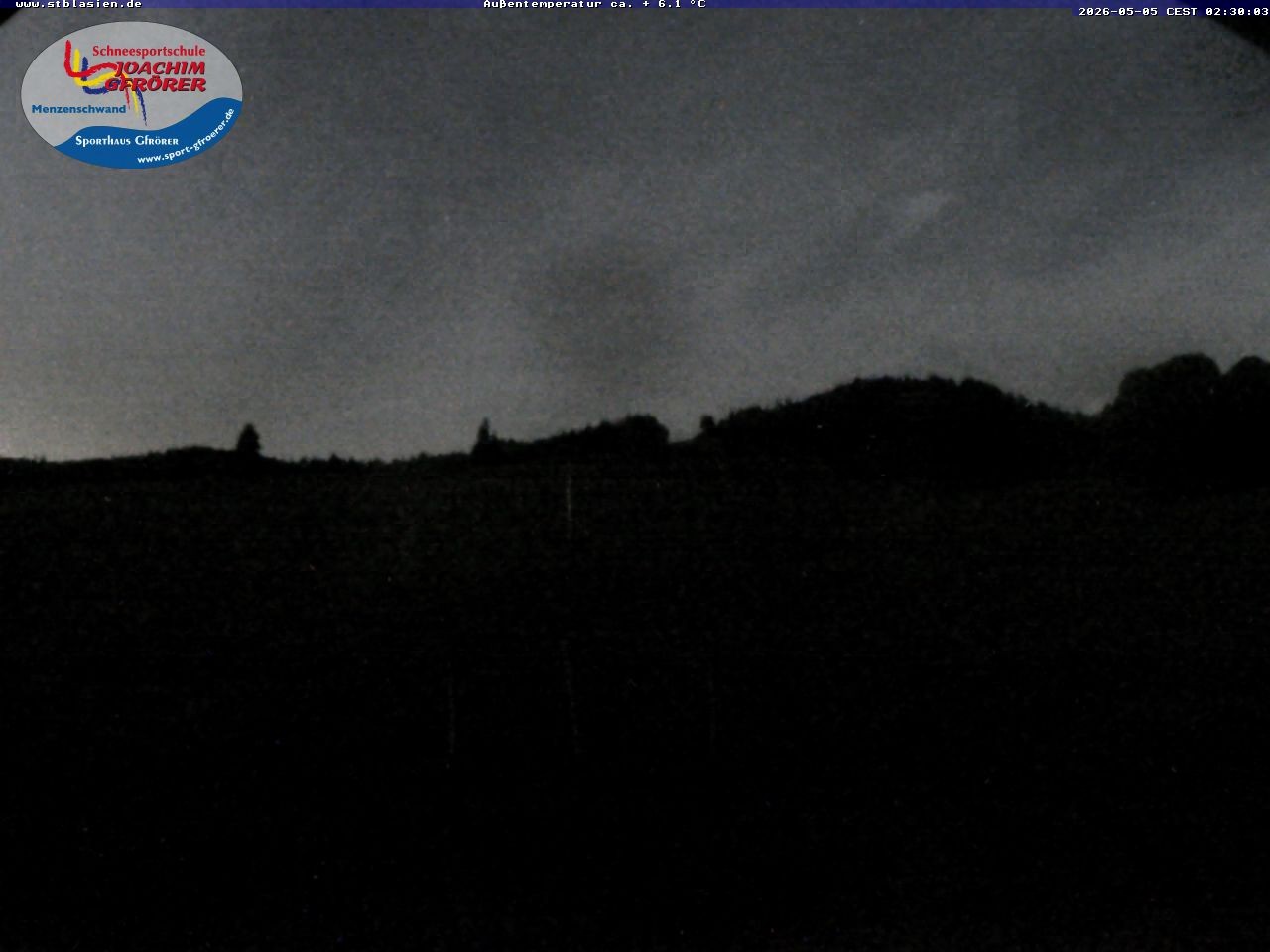 Archived image Webcam Ski lift Schwinbach
