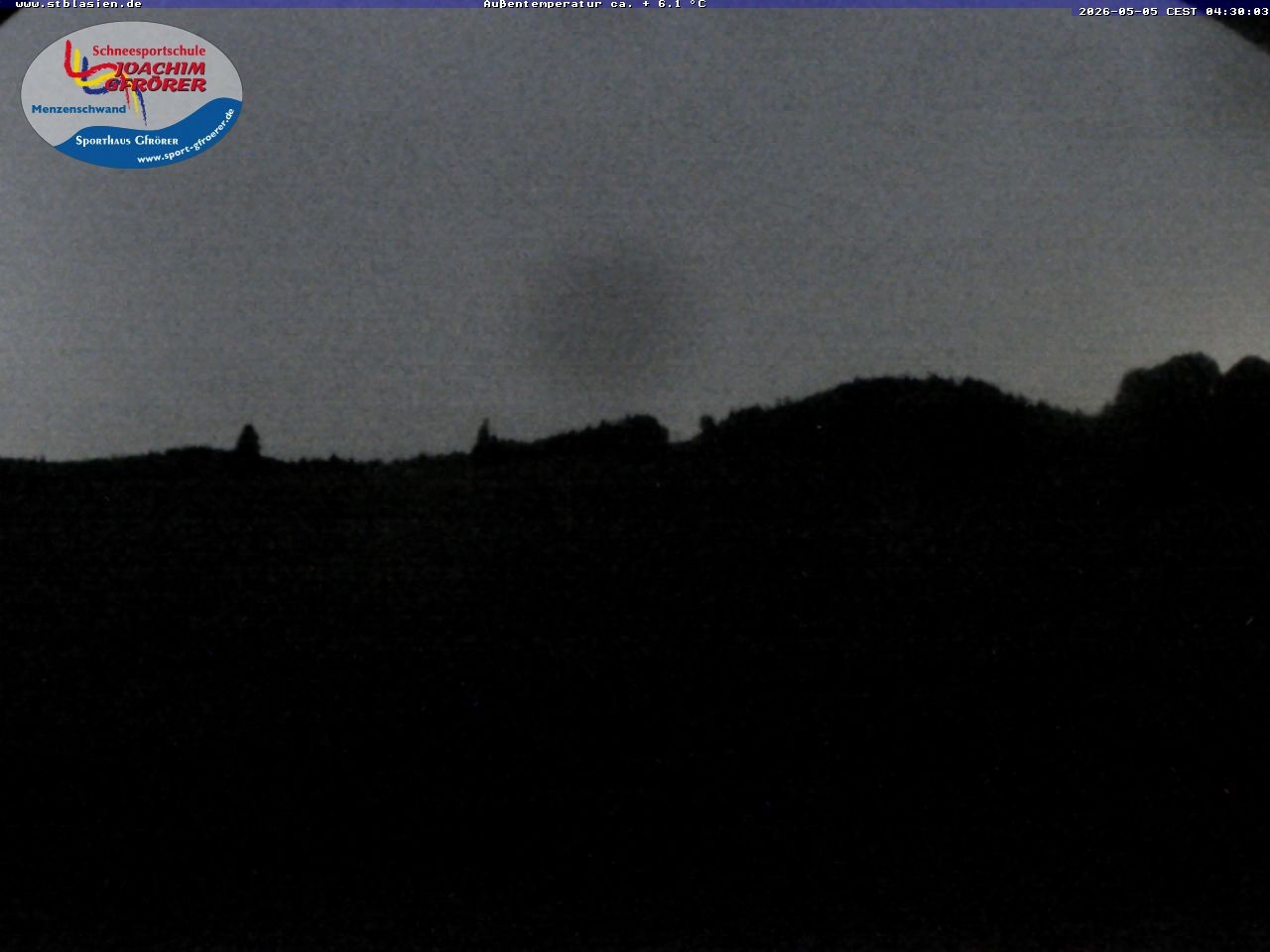 Archived image Webcam Ski lift Schwinbach