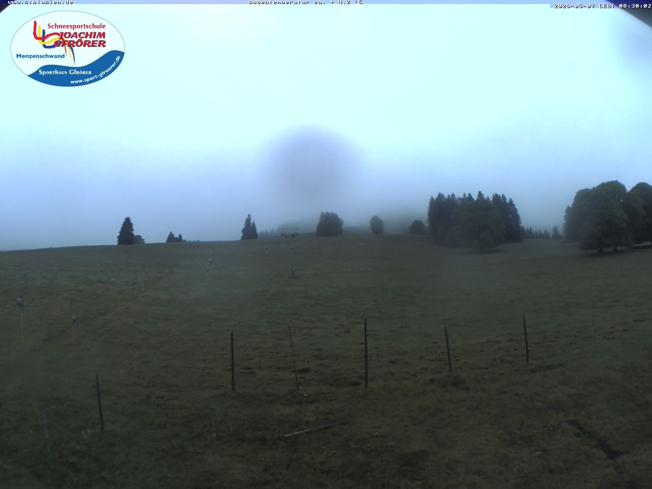 Archived image Webcam Ski lift Schwinbach