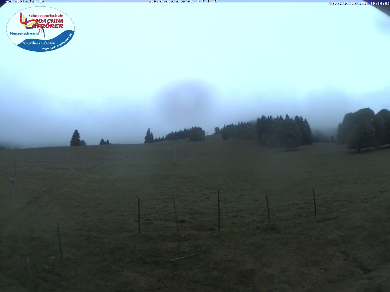 Archived image Webcam Ski lift Schwinbach