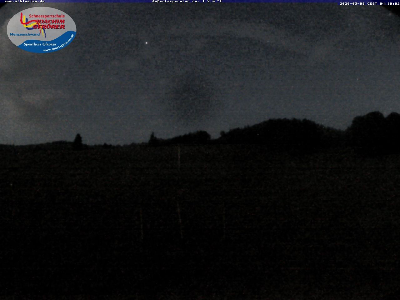 Archived image Webcam Ski lift Schwinbach