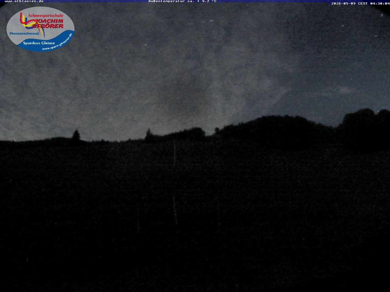 Archived image Webcam Ski lift Schwinbach