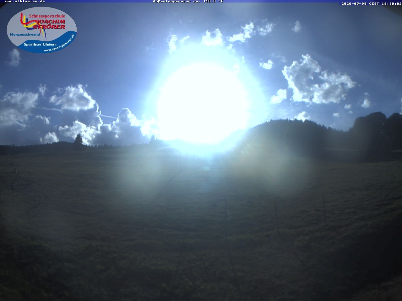 Archived image Webcam Ski lift Schwinbach