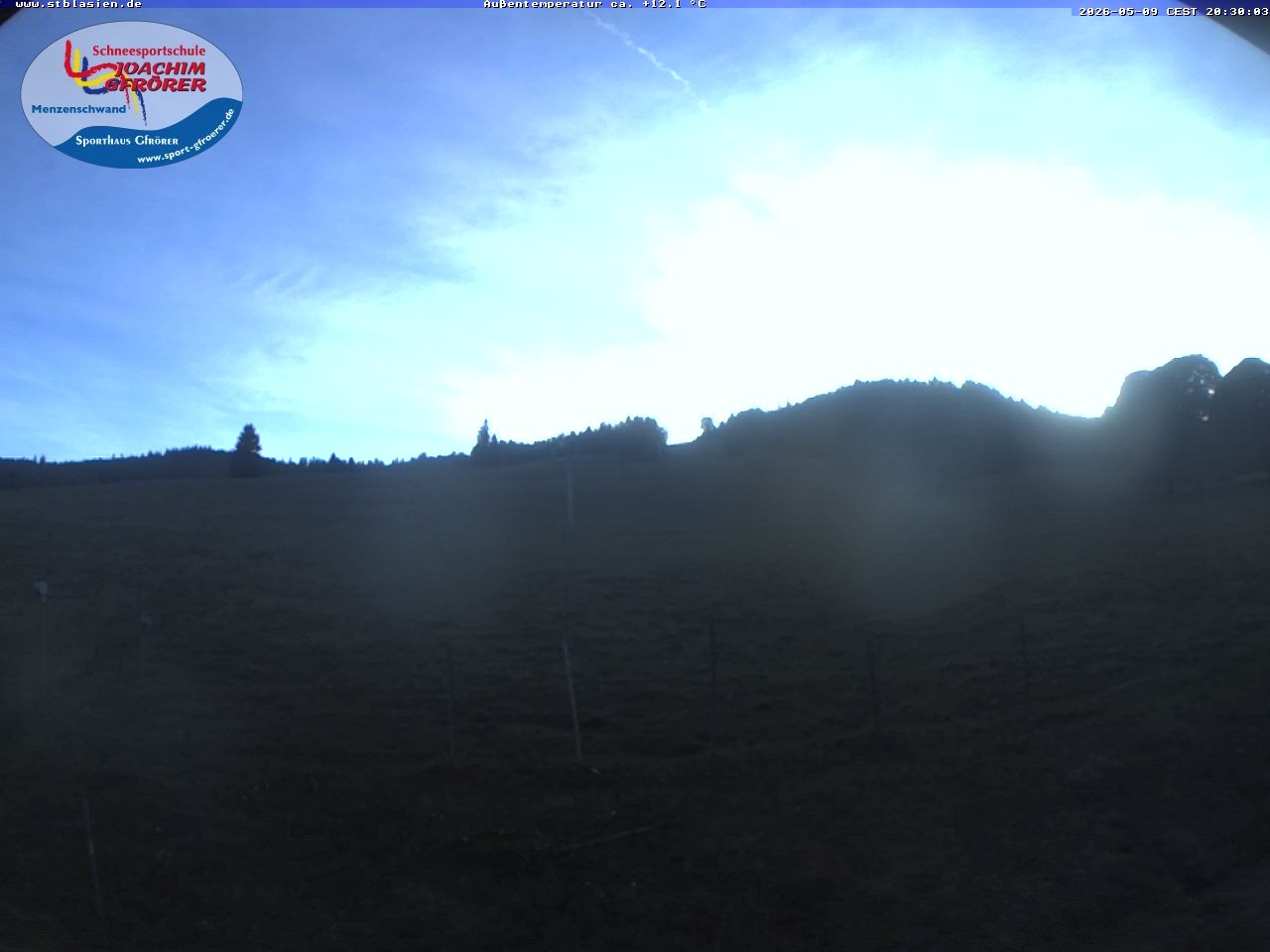 Archived image Webcam Ski lift Schwinbach