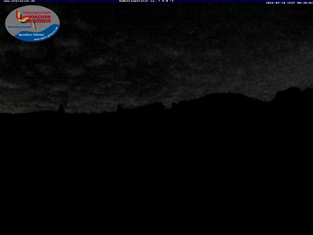 Archived image Webcam Ski lift Schwinbach